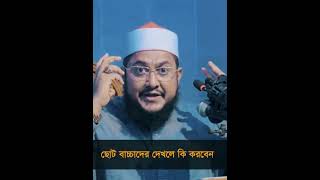 ছোট বাচ্চাদের দেখলে কি করবেন Sadikur Rahman Al Azhari New Waz [upl. by Eenert811]