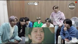 BTS Reaction to quotSnowdrop quot Princess dosent cry ARMYMADE [upl. by Acinom]