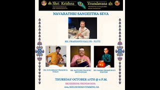 Navarathri Concert at Sri Krishna Vrundavana Oct 10 2024 [upl. by Karilla]