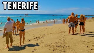 Tenerife Costa Adeje Walking Tour 4k 60fps HDR [upl. by Tegirb]