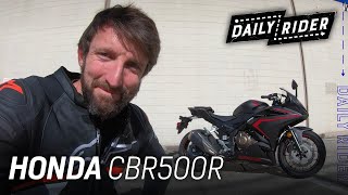 2020 Honda CBR500R Review  Daily Rider [upl. by Oivlis]