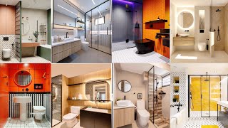 100 NEW Modern Small Bathroom Designs 2024 Bathrooms Tile Design Home Interior Designs trends [upl. by Chelsae]