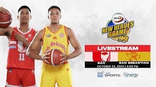 NCAA Season 99  EAC vs SSCR Mens Basketball  LIVESTREAM  Replay [upl. by Lopes]