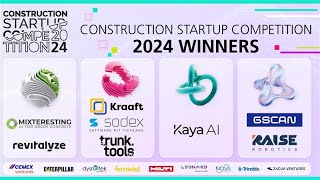 Meet the Winners  Construction Startup Competition 2024 [upl. by Suki]