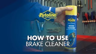 CLEAN YOUR BRAKES WITH BRAKE CLEANER  THIS IS HOW YOU USE IT [upl. by Llertnahs764]