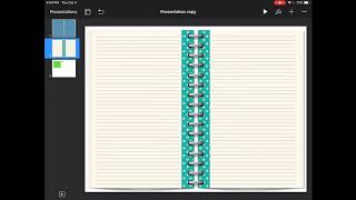 Creating Planner Pages on Keynote [upl. by Braeunig993]