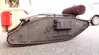 WW1 Quarter Scale Tank  Auld Reekie Mk IV Female [upl. by Tania]