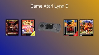 Nostalgia Atari Lynx D [upl. by Elvyn]