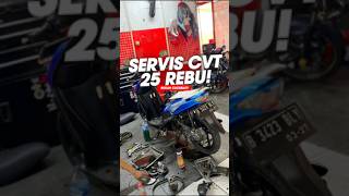 SERVIS CVT 25 RIBU Tunggu apalagi Booking skarang cuma buat 5 orang tercepat per hari😁 [upl. by Niels]