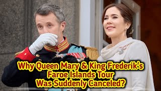 Queen Mary amp King Frederiks Royal Tour Halted Due to Strike Action 🚨👑 [upl. by Arnst464]