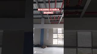 GASFITERÍA CAHUANA INSTALACIONES ESTACIÓN DE ROCIADORES [upl. by Geldens]