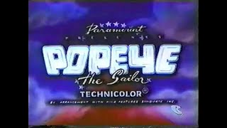 Boomerang Popeye Friday Marathon Continuity 12th September 2003 [upl. by Harris948]