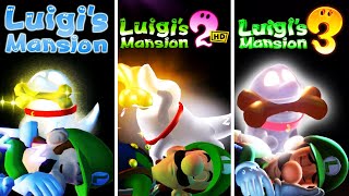 Evolution of Gold Bone Revivals in Luigis Mansion 20132024 [upl. by Direj]