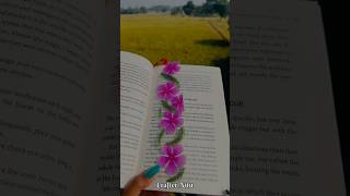 DIY bookmark with flowers 🌸shortsviraltrendingshortfeeddiycraftwastematerialcraftflowers [upl. by Atekahs]