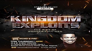 KINGDOM EXPLOITS THE RISE OF WONDERFULL MEN 2  MIDWEEK WORD amp FIRE SERVICE  14TH MARCH 2024 [upl. by Roosnam]