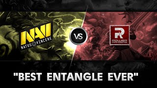 quotBest entangle everquot by NaVi vs PR XMG Captains Draft Season 2 [upl. by Anneuq]