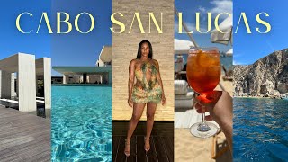 CABO SAN LUCAS VLOG  celebrating my birthday nobu hotel sur beach house rosa negra amp more [upl. by Kally]