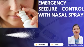 Ep 17 How to use midazolam nasal spray during a seizure episode Hindi seizure Epilepsy [upl. by Hengel980]