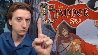 One Minute Review  The Banner Saga [upl. by Anavoig]