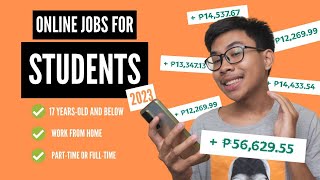 Online Jobs for Students 2023  How to Earn from Home [upl. by Wanfried]