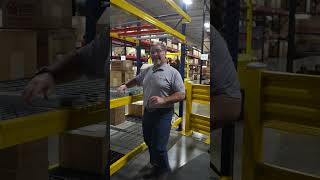 Material Handling with Mike  Hit the Decking  materialhandling palletrack wiredeck inventory [upl. by Akamahs]