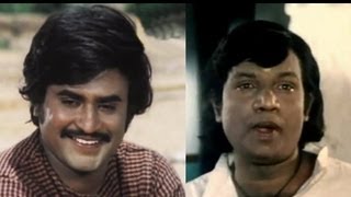 Rajinikanth Goundamani Comedy  16 Vayathinile Tamil Movie Scene  Rumor Has It [upl. by Raskin538]