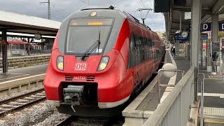 S4 Nürnberg Hbf  Ansbach  Dombühl [upl. by Irrab360]