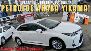 Petrolde Araba Nasıl Yıkanır  En Sevdiğim Detay Ürünlerini Kullandım [upl. by Annohsed427]