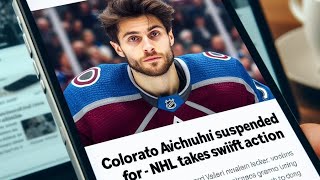 Valeri Nichushkin’s Suspension Shocks Avalanche Fans  Inside the NHL Controversy [upl. by Salis755]