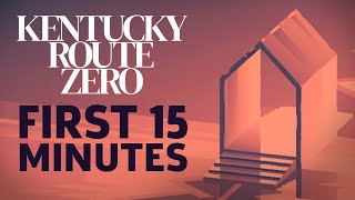 First 15 Minutes Of Kentucky Route Zero TV Edition Gameplay [upl. by Dawn]