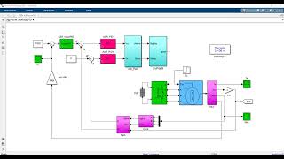 Fuzzy PID PMSM double closed loop vector control SVPWMmatlabsimulink [upl. by Anir622]