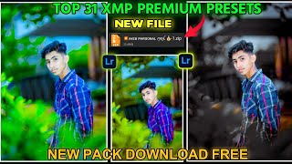 Top 20 Xmp Premium Presets Free Lightroom New Pack 2024 [upl. by Pembrook35]