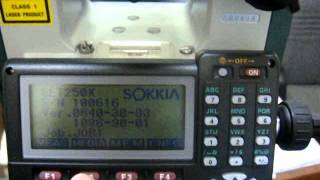 SOKKIA Total Station SET50X Part 14 توتال ستيشن سوكيا الجزء [upl. by Enidualc]