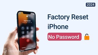 Top 3  How to Factory Reset iPhone without Password  if You Forgot iPhone Passcode 2024 [upl. by Batruk]