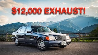 I MADE MY CHEAP MERCEDES SOUND LIKE A F1 RACECAR INSANE 12000 EXHAUST [upl. by Prosperus851]