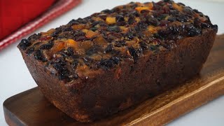 Easy And Moist Holiday Fruit Cake [upl. by Allix]