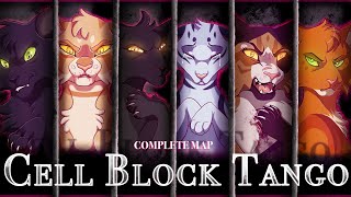 CELL BLOCK TANGO Complete Warrior Cats MAP [upl. by Kajdan]