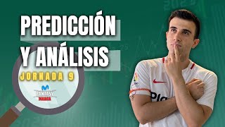 ANÁLISIS Y PREDICCIÓN DE LA JORNADA 9 DE LIGA EN CLAVE FANTASY  ONCES PROBABLES [upl. by Megdal]