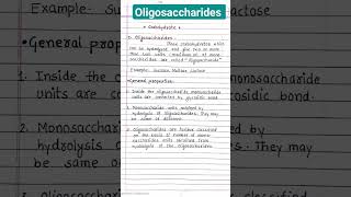 oligosaccharides I carbohydrates oligosaccharides 12thchemistry neetchemistry youtubeshorts [upl. by Mit]