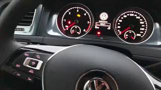 VW Golf 7 16 TDI cold start [upl. by Rahmann324]