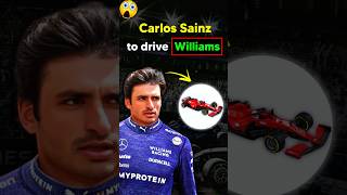 Sainz to make Williams debut in Abu Dhabi Test 🏎️🔥😳 Can he get them back on the front of the grid [upl. by Tanhya]