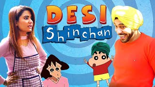 Desi Shinchan  If Shinchan was Punjabi  SahibNoor Singh [upl. by Glynis]