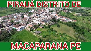 PIRAUÁ DISTRITO DE MACAPARANA PERNAMBUCO [upl. by Pritchett]