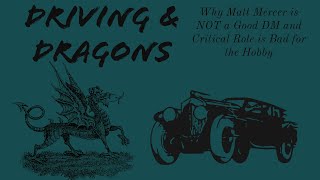 Why Matt Mercer is NOT a Good DM and Critical Role is Bad for the Hobby [upl. by Abehs]