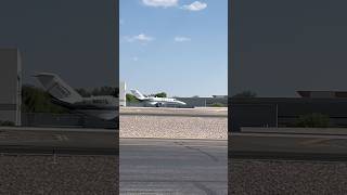 Scottsdale Airport  Private Jet Takeoff [upl. by Autumn759]