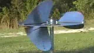 Vertical Axis Disk Wind Turbine [upl. by Shaun589]