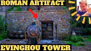 Assassins Creed Valhalla Roman Artifact Blocked Door Evinghou Tower Oxenefordscire [upl. by Benis]