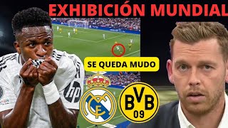 🚨 VINICIUS DEJA MUDO A JOTA JORDI CON SU HAT TRICK AL BORUSIA DORMUNT REMONTADA EPICA DEL MADRID [upl. by Ferdinanda393]