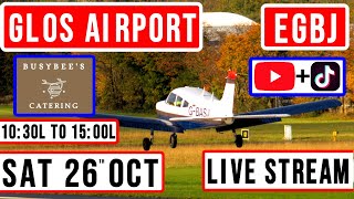 Glos Airport EGBJ  Saturday 26th October  1030L✈️ [upl. by Eimrej412]