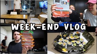 WEEKEND VLOG  On reçoit notre nouvelle table  divan et on fait des sushis avec Mallo [upl. by Blandina]